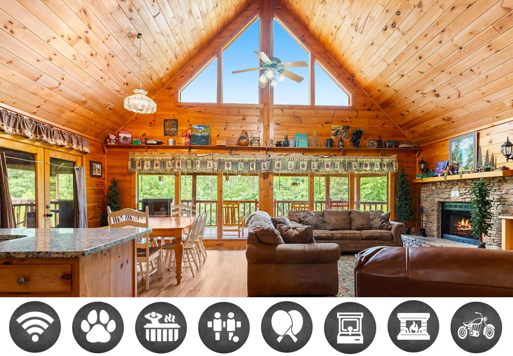 Hibernation Station Cabin Sevierville Esterno foto